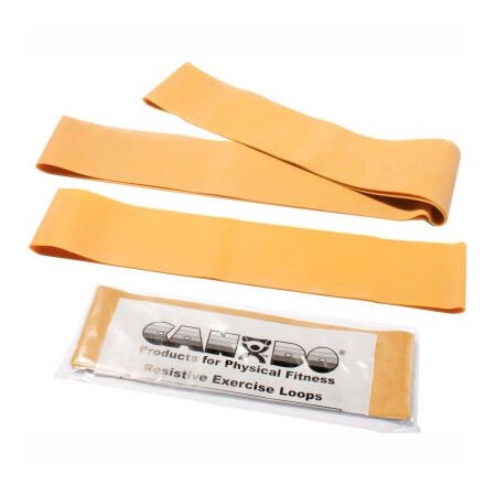 Fabrication Enterprises CanDo Exercise Band Loop Exerciser, 3 Size Set -10, 15, 30, Gold 1441887